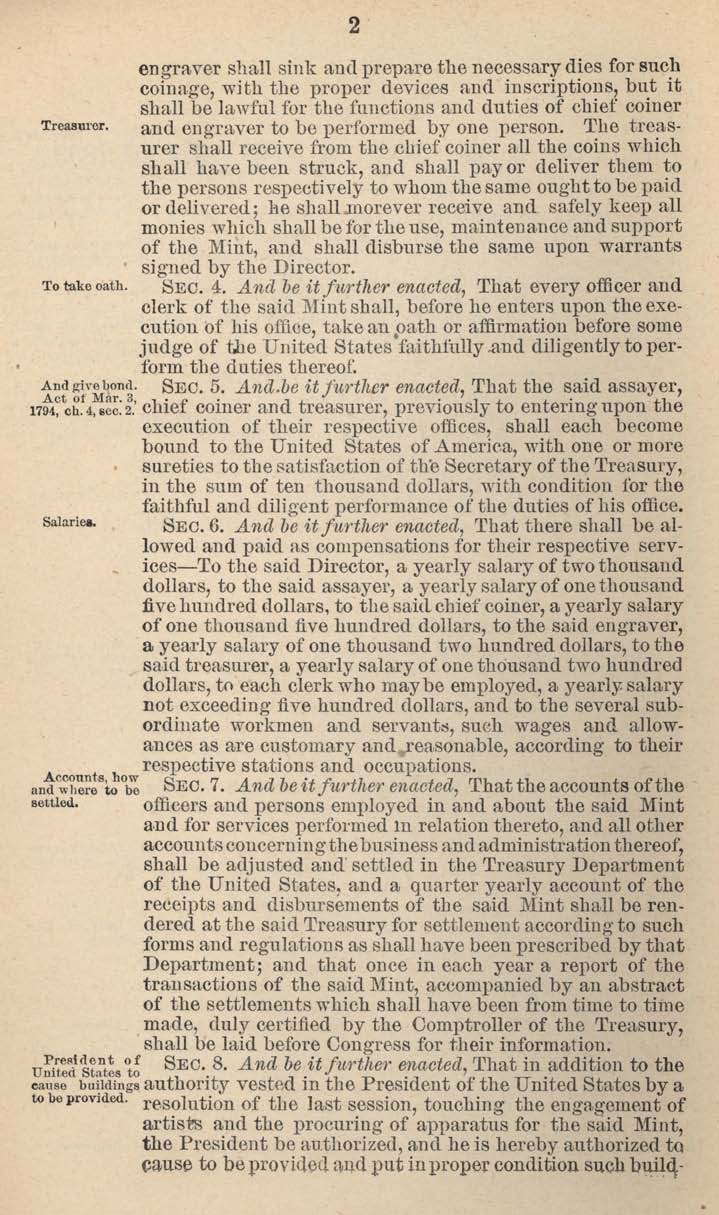 Full-Annotated-Text-Of-The-Coinage-Act-Of-1792-Establishing-The-US-Mint